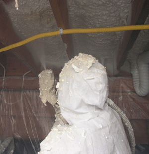 proper crawl space insulation using spray foam
